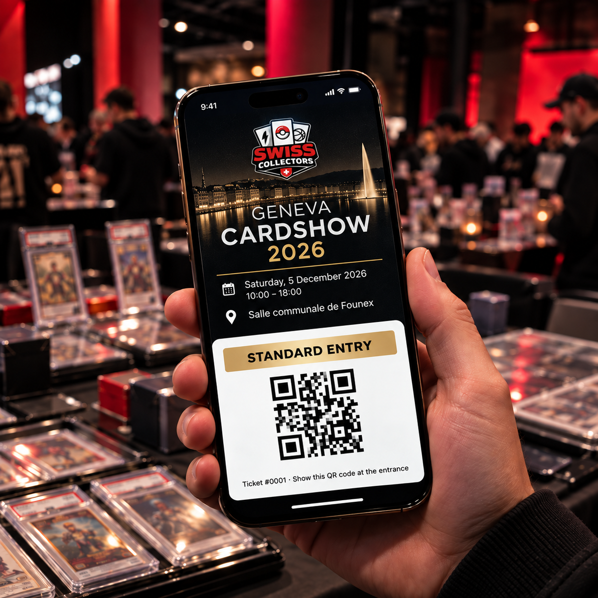 Geneva Card Show 2026 Admission Ticket